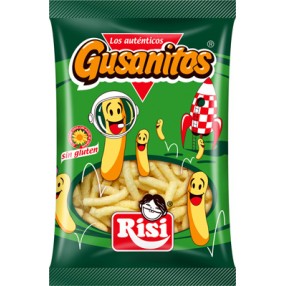 RISI Gusanitos sin gluten bolsa 85 grs